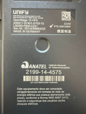 UNIFY OpenStage 15 HFA lava - Tischtelefon, Anlagentelefon, Telefon NEU OVP
