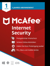 McAfee Internet Security (1 Gerät - 1 Jahr) ESD